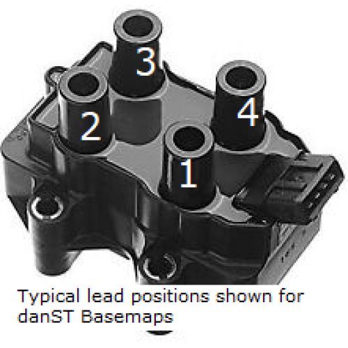 Coil Pack Bosch 3 Pin wasted spark 4 cylinder